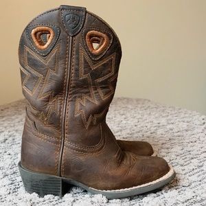 Ariat Kids Size 9 Charger Western Boot